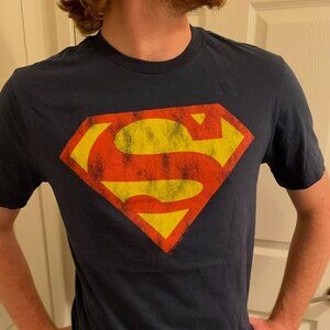 Men's Super Man Vintage Tee Medium